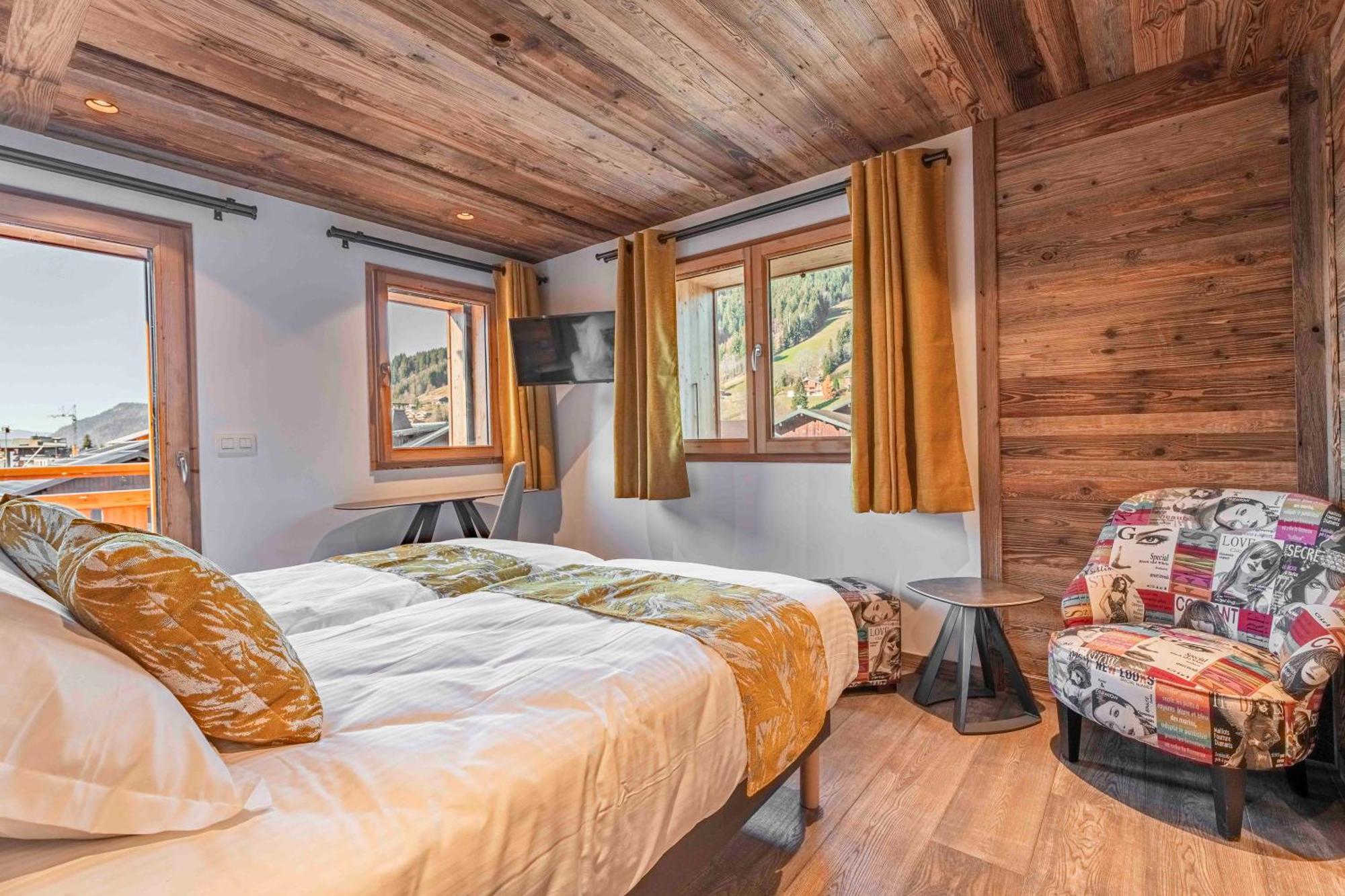לה ג'ט Chalet Charming B And B מראה חיצוני תמונה